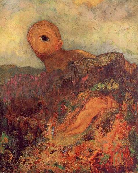 Odilon Redon The Cyclops china oil painting image